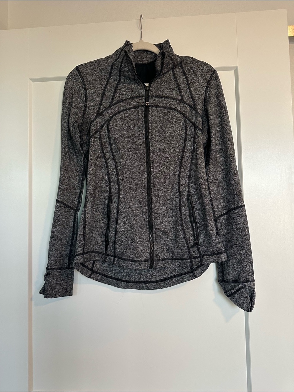 lululemon athletica Charcoal Heather Full-Zip Hoodie
